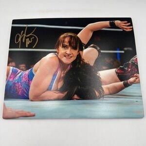 Kylie Rae Signed 8x10 Photo Autographed Wrestling Collectible Gold Ink AEW NWA